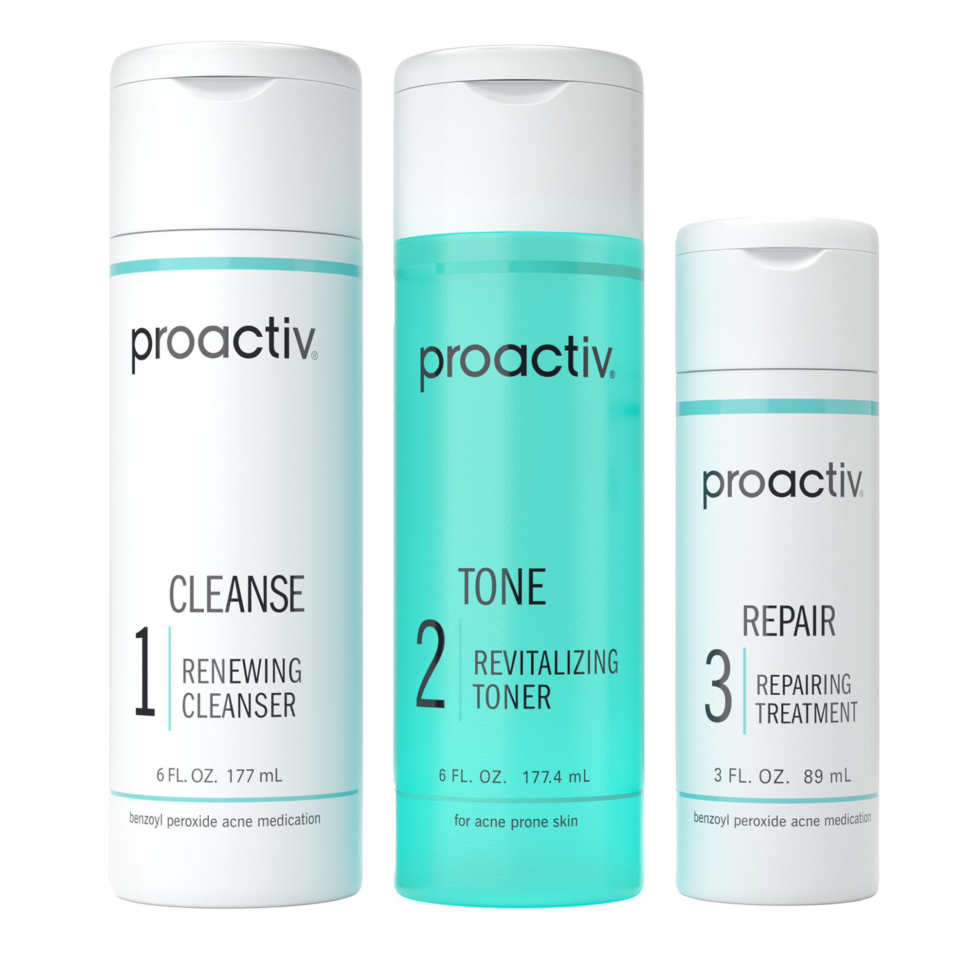 Proactiv® Solution 3-Step Acne Routine | Dermatologist-developed Proactiv® Solution 3-Step Acne Routine | Dermatologist-developed
