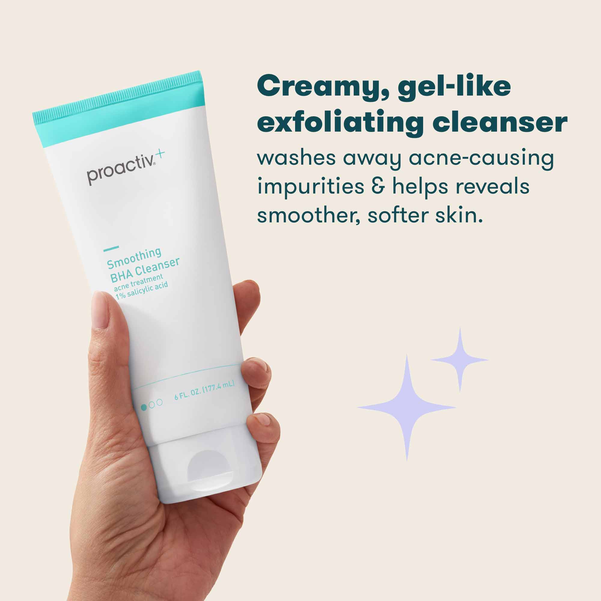 Proactiv+ Smoothing BHA Cleanser | Dermatologist-developed