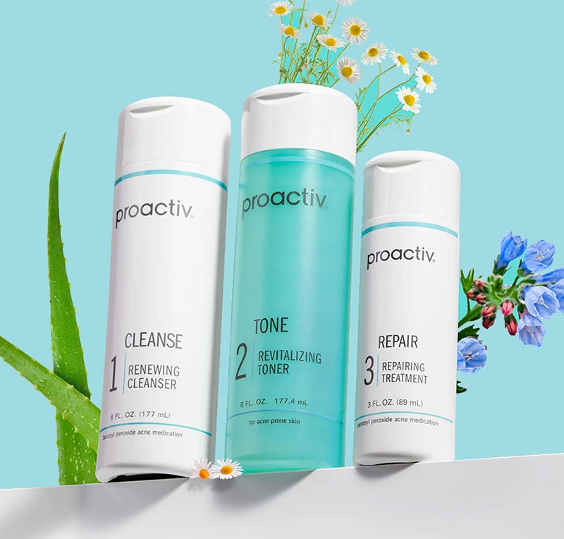 Proactiv® Solution 3-Step Acne Routine | Dermatologist-developed Proactiv® Solution 3-Step Acne Routine | Dermatologist-developed
